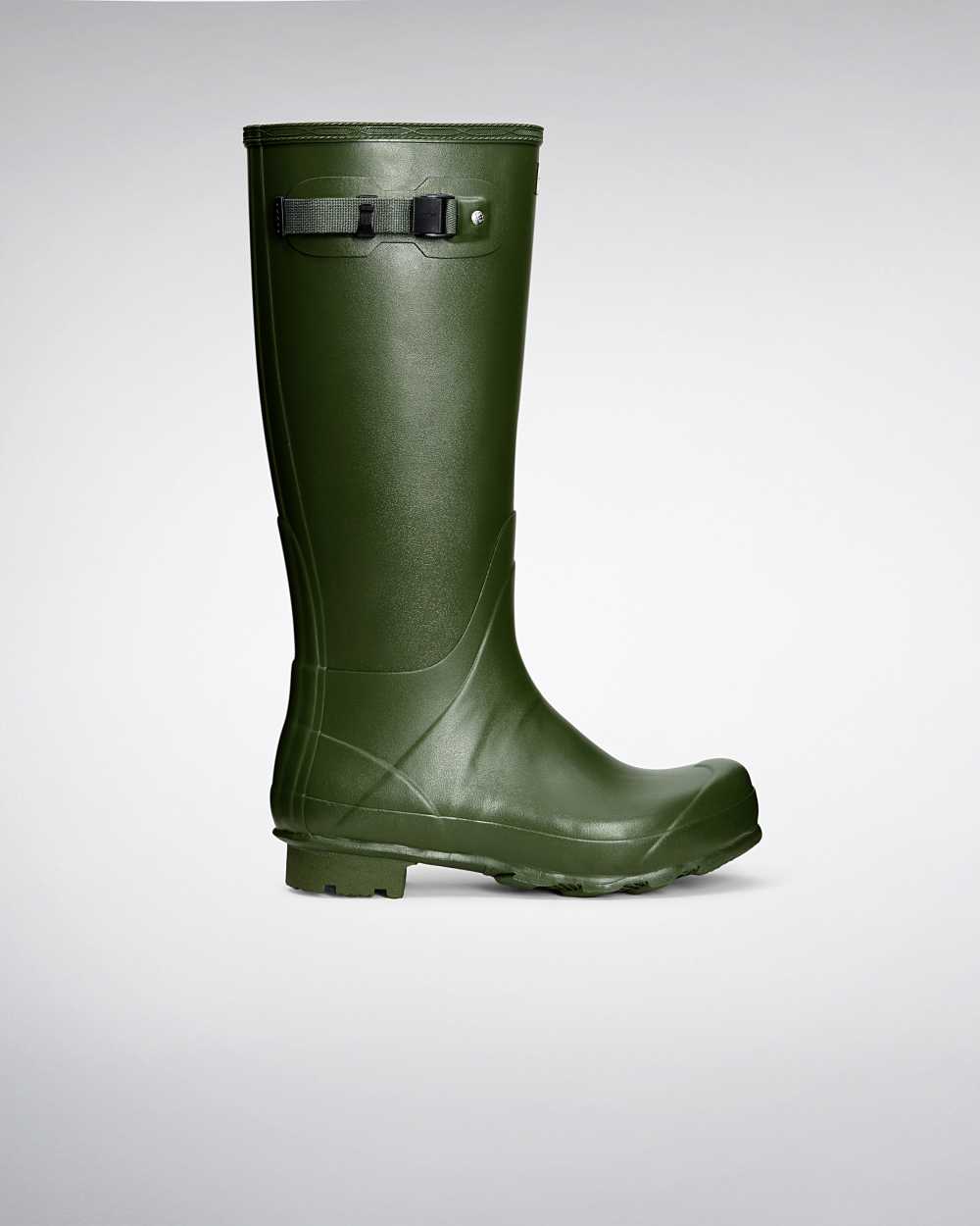 Hunter Men's Norris Field Tall Wellington Boots Green,PHVQ72380